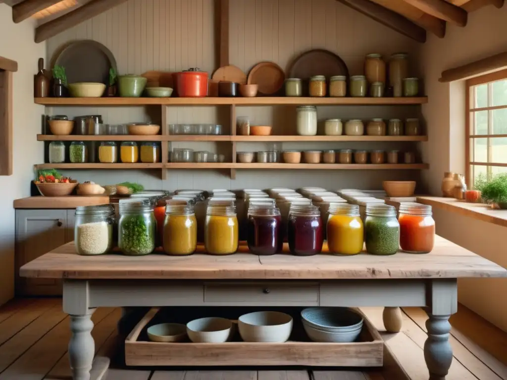 Cocina antigua de conservas y fermentaciones Cocina tradicional con beneficios de técnicas milenarias en recetas tradicionales