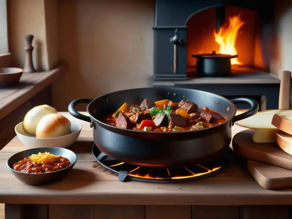 Cocina húngara tradicional con goulash Cocina húngara tradicional con goulash: Propiedades medicinales del goulash húngaro