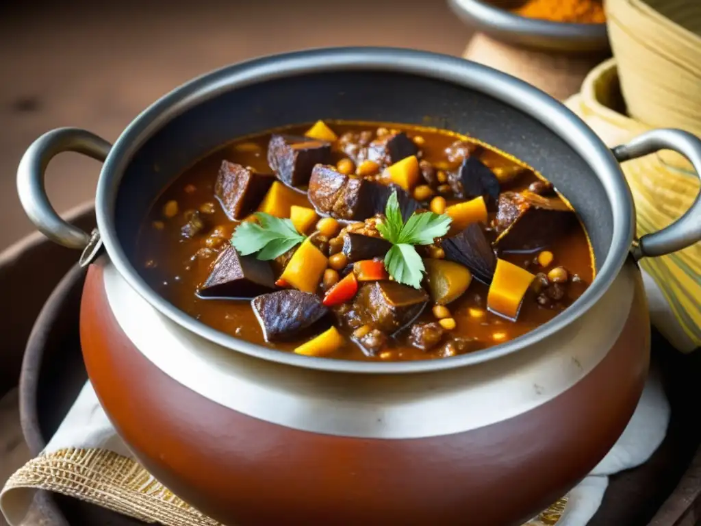 Delicioso Maafe: Un viaje gastronómico africano Propiedades curativas del Maafe en África Occidental: Delicioso estofado africano con ingredientes auténticos y colores vibrantes