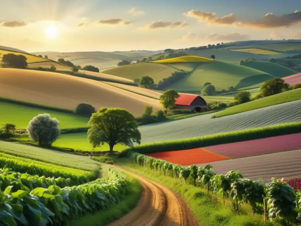 Paisaje agrícola tradicional y sostenible Agricultura sostenible: Beneficios de alimentos curativos tradicionales