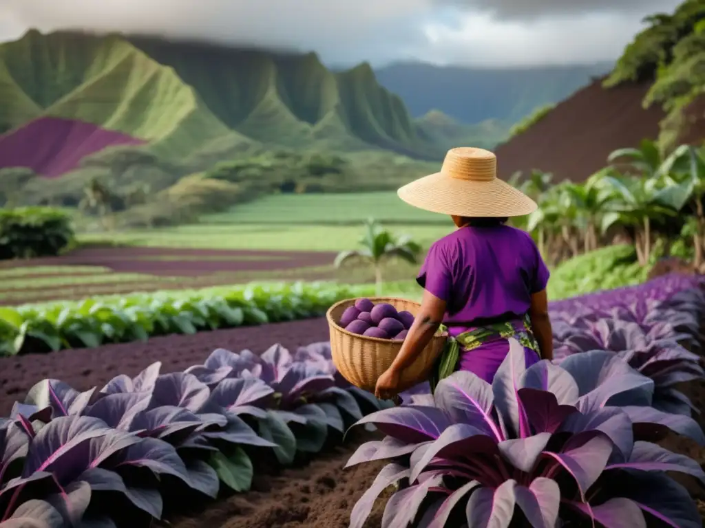 Cultivo tradicional de batata morada en Hawai Cultivo tradicional de batata morada en Hawaii: Propiedades curativas y rica herencia cultural