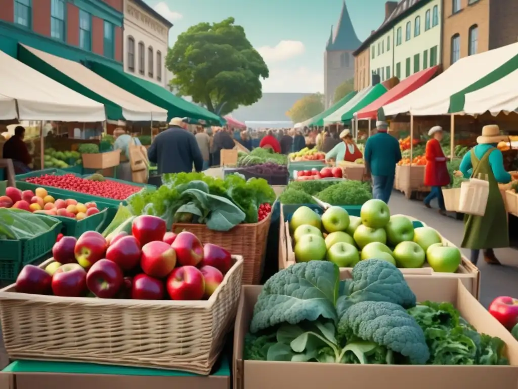 Beneficios y usos de superalimentos tradicionales en un vibrante mercado de agricultores