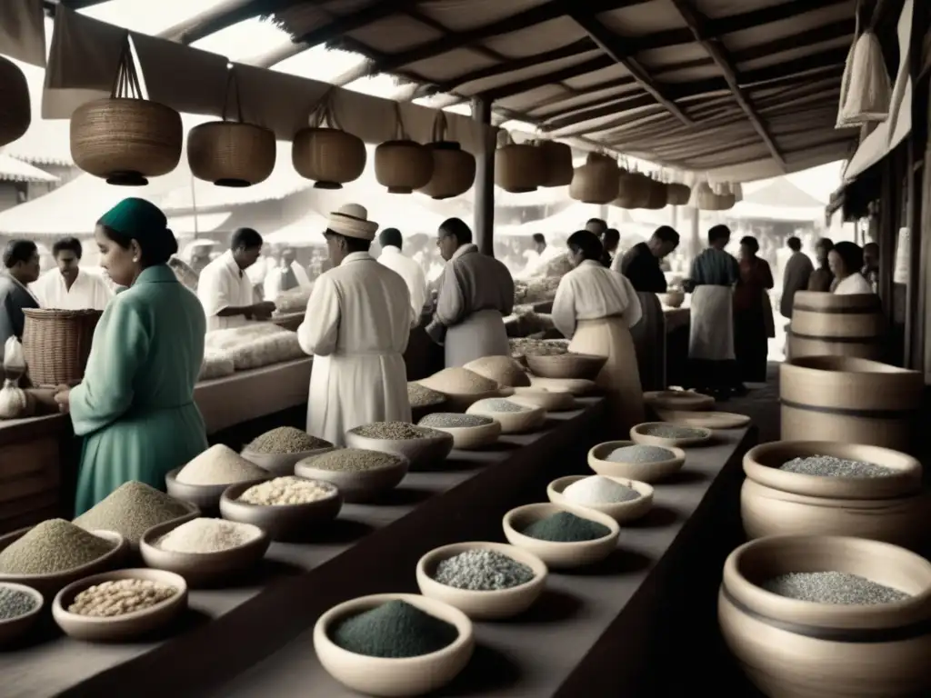 Mercado de medicina tradicional y transición a la medicina moderna Beneficios de la medicina tradicional: mercado lleno de remedios naturales