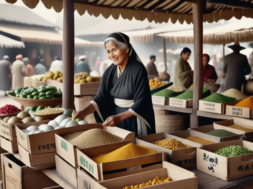 Mercado tradicional con superalimentos: Beneficios y usos de los superalimentos tradicionales