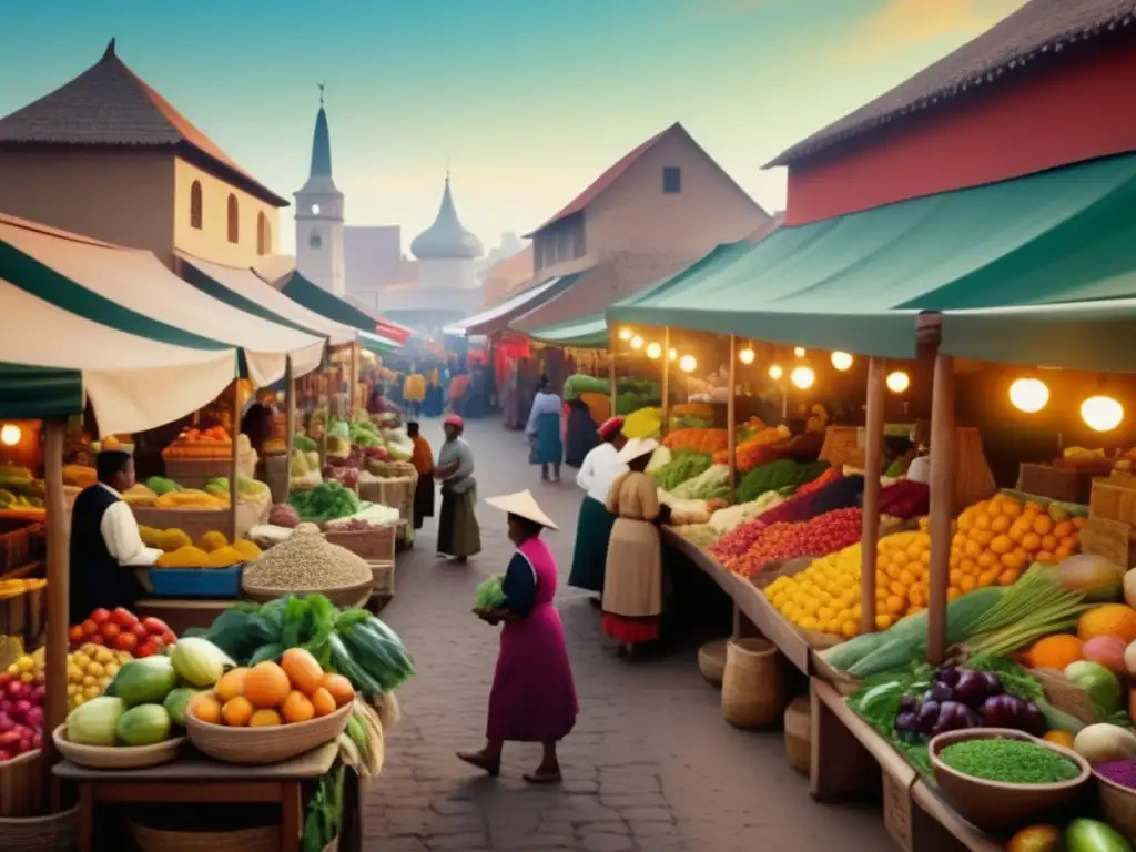 Mercado histórico: alimentos curativos y tradicionales Mercado histórico con alimentos curativos: Importancia de la gastronomía curativa actualizada