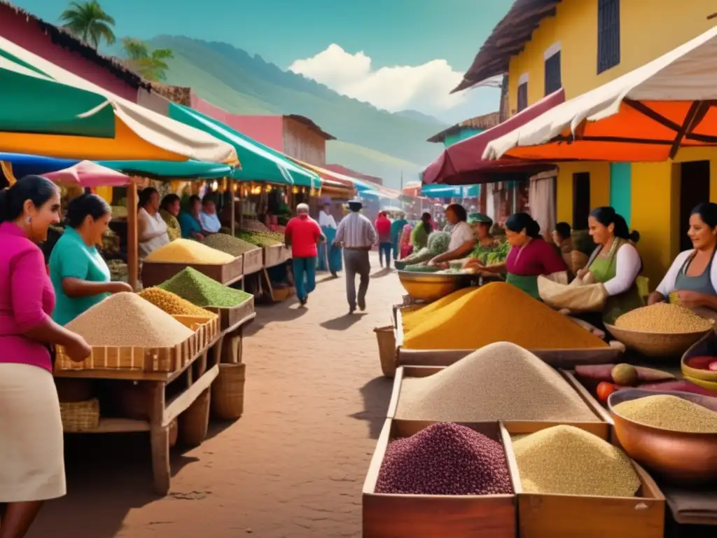 Mercado tradicional con superalimentos: beneficios y usos de los superalimentos tradicionales