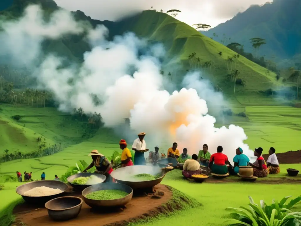 Cocina tradicional en Papúa Nueva Guinea Tradición culinaria de Papúa: Manihot Esculenta y beneficios curativos