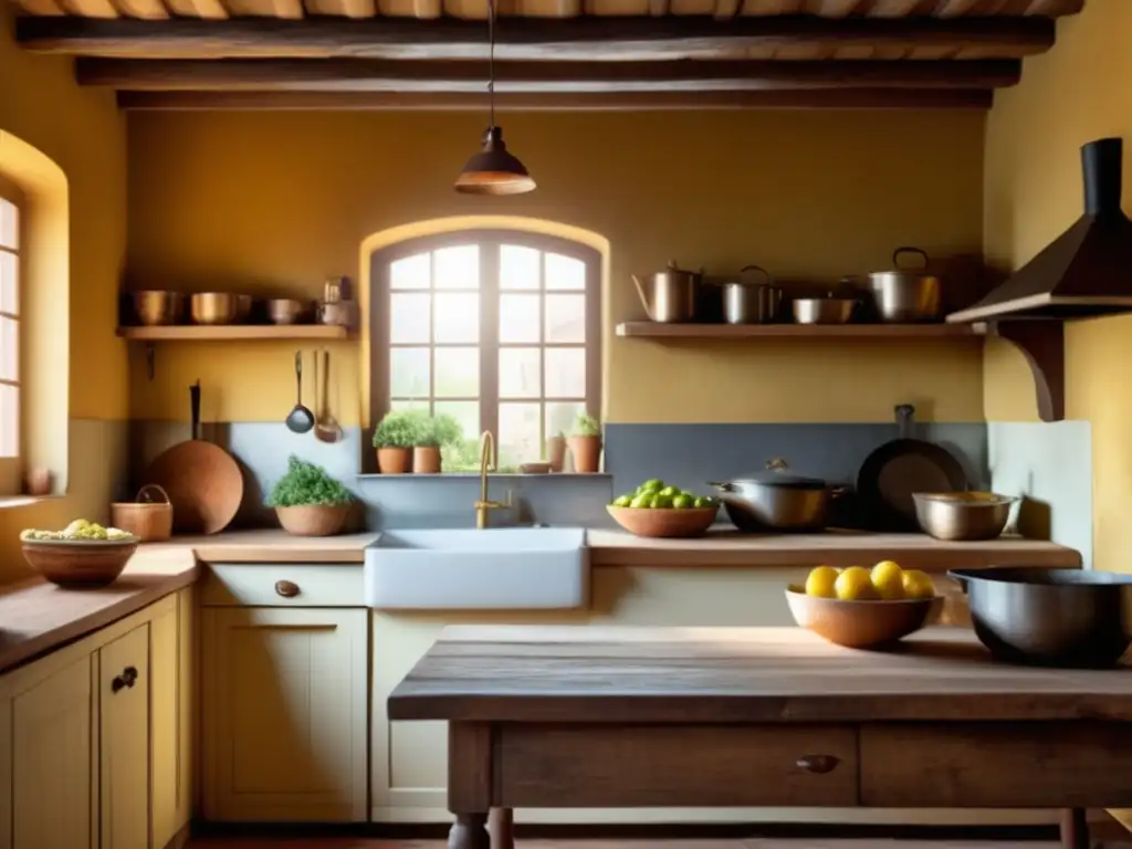 La sinergia de la salud y el sabor Cocina rústica: ingredientes frescos fusionados, propiedades curativas