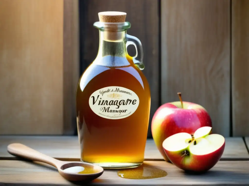 Vinagre de Manzana hecho en casa Vinagre de Manzana casero con beneficios analizados