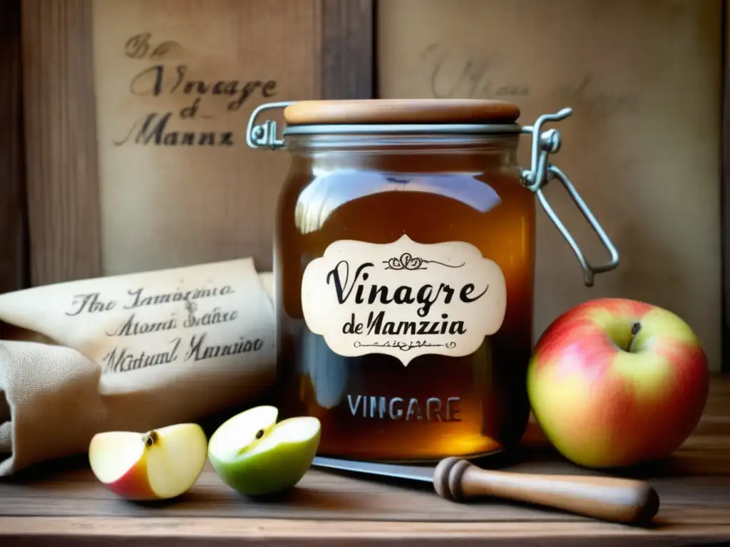 Vinagre de Manzana: Tradición y autenticidad Vinagre de Manzana: Beneficios y nostalgia en cocina y remedios caseros
